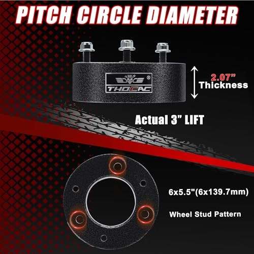 Leveling Lift Kits for 2004-2024 F150 2WD 4WD, Suspension Strut 3″ Front