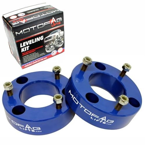 MotoFabLifts F150-2.5BLUE – 2.5 inch Front Leveling Lift Kit That fits F150