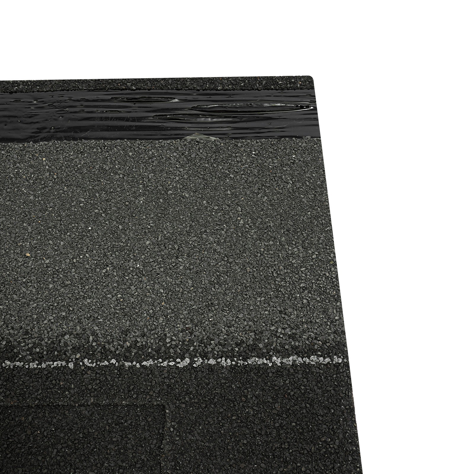 16pcs Roofing Shingles Asphalt Shingles Roof Tile Sheds 40×13 in Carbon Black