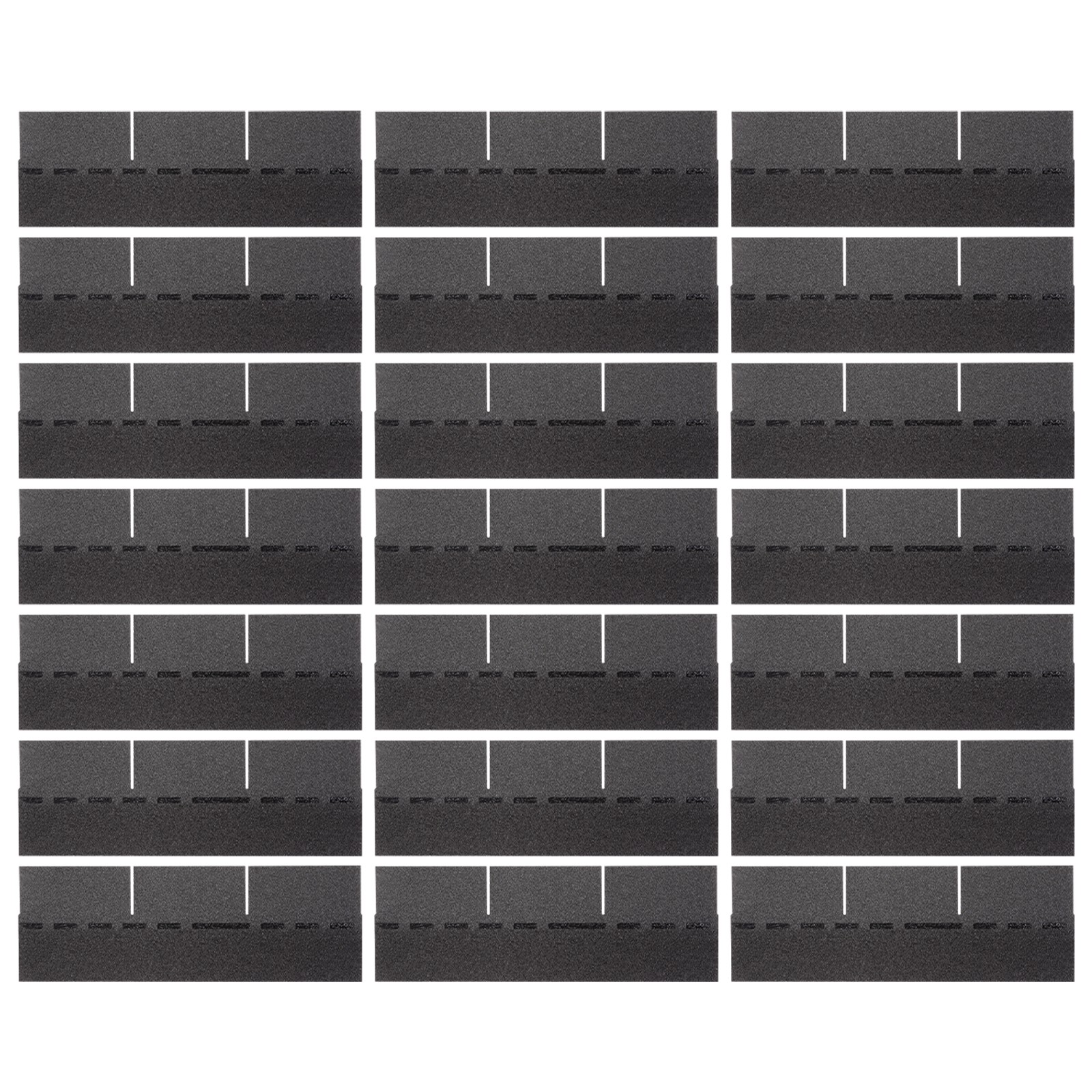 Grey 21pcs Roofing Shingles Rectangular Asphalt Roofing Shingles 100*33.3cm
