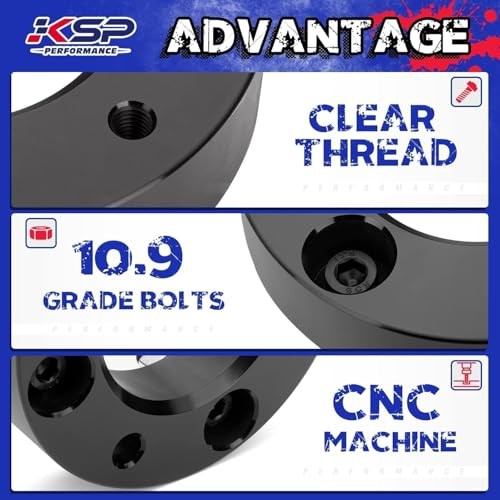 KSPront Leveling Kits for Silverado 1500 2WD/4WD 2007-2026, Sierra 2WD/4WD 3″ F
