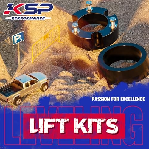 KSP 4Runner Full Leveling Lift Kits, 3″Front Suspension Strut Spacers and 2″