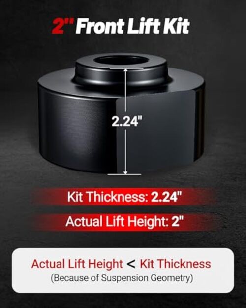 2″ Front Leveling Lift Kit Compatible with 1981-1996 F150 2WD, 1999 2 inch