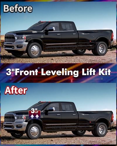 3” Front Leveling Kit for 2014-2023 Ram 2500 4WD, 2013-2023 Ram 3500 4WD, 3