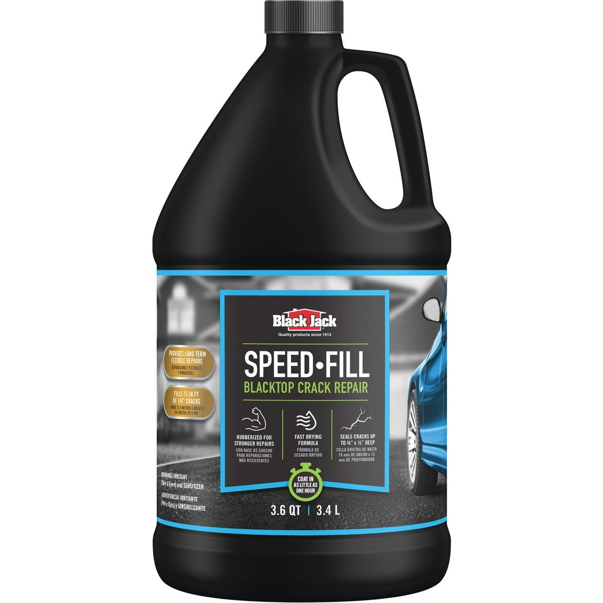 Black Jack Speed-Fill 1 Gal. Elastic Crack Filler 6438-9-34 Black Jack