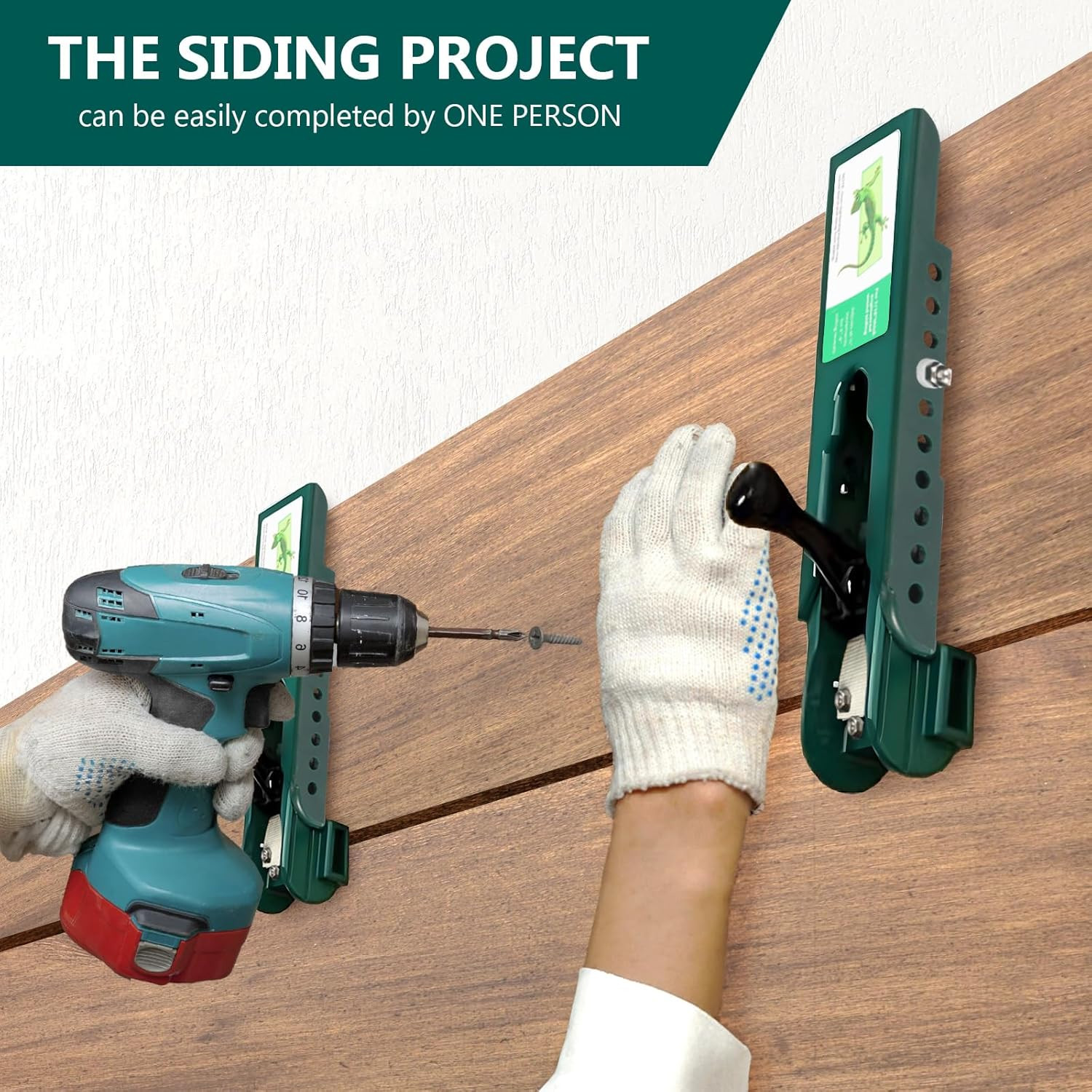 Siding Installation Tools Compatible with 7/16 Inch Fiber Cement Siding, Siding