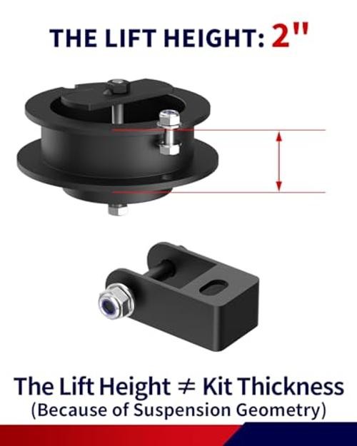 2” Front Leveling Kit for 2014-2023 Ram 2″ Front 2014-2023 Ram 2500 3500 4WD