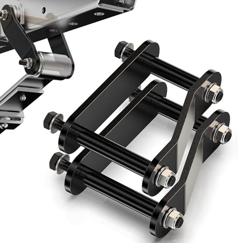 2 Inch Leveling Kit Compatible with 2″ Rear Lift Shackles Rear Lift Shackles