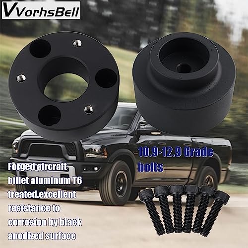 Leveling Lift Kits for 2009-2022 Ram 1500 4WD 4X4,2.5 2.5″Front and 1.5″ Rear