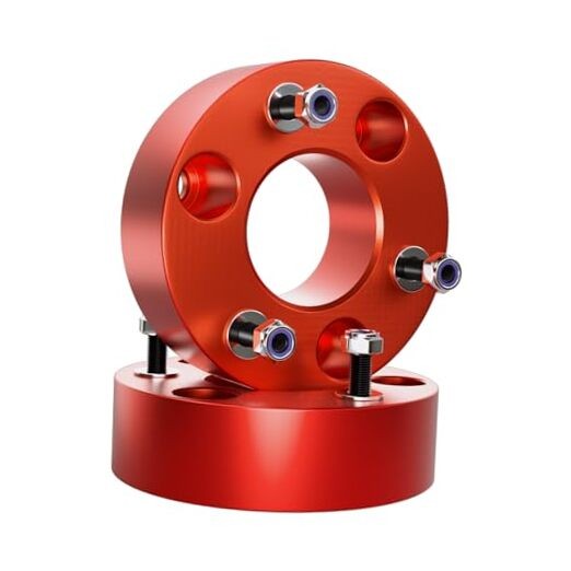 3″ Leveling Lift Kit Compatible with 2006-2024 Ram 1500 (4WD Only), 3 inch Red
