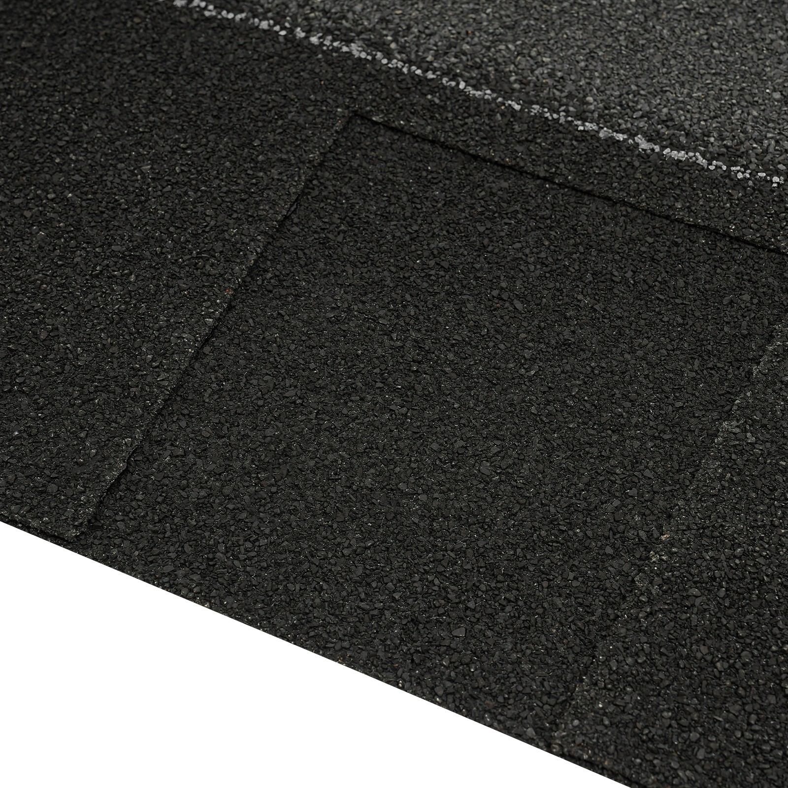 16pcs Roofing Shingles Asphalt Shingles Roof Tile Sheds 40×13 in Carbon Black