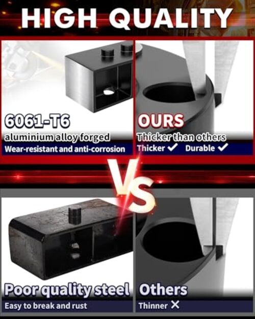 Leveling Lift Kits Compatible with 2004-2020 F150 4WD, 2.5 inch Front+2 inch