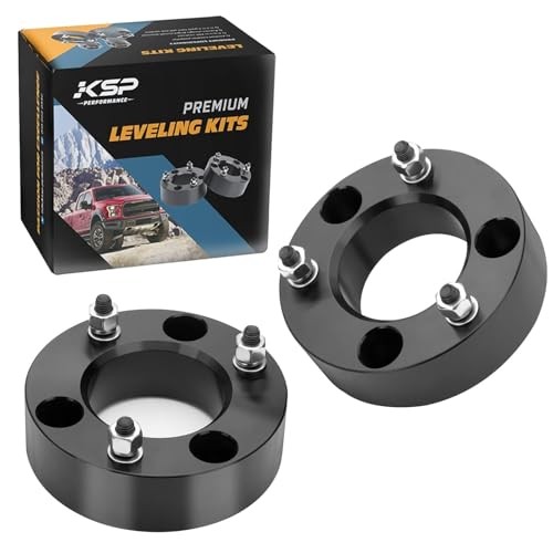 KSP Leveling Lift Kits for F150 2004-2026, 2.5in Chassis Level 2.5″ Front Black