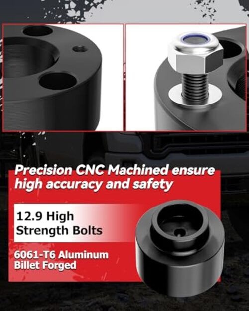 3″ Front and 2″ Rear Leveling 3″ Front + 2″ Rear for 2009-2024 Ram 1500 4WD