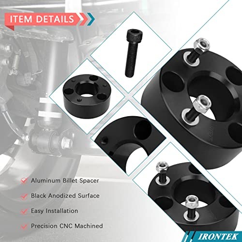 Front Leveling Kit Strut Lift Spacers Raise 3″ Fit for Dodge (06-24 Ram 1500