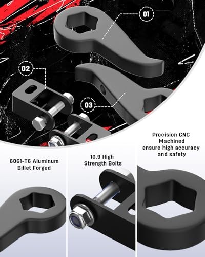 1-3″ Torsion Bars Key Compatible with 2011-2019 Silverado Sierra 2500HD