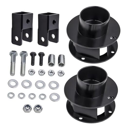 2.5in Front Leveling Lift Kit for Ram 2500 3500 4WD 2013-2022, Black