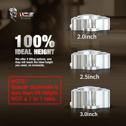 2 Inch Front Leveling Kit Lift Strut Spacers 2 inch front leveling kit