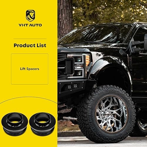 3 inch Front Leveling Lift Kit Compatible with 2002-2014 Dodge Ram 1500, RWD