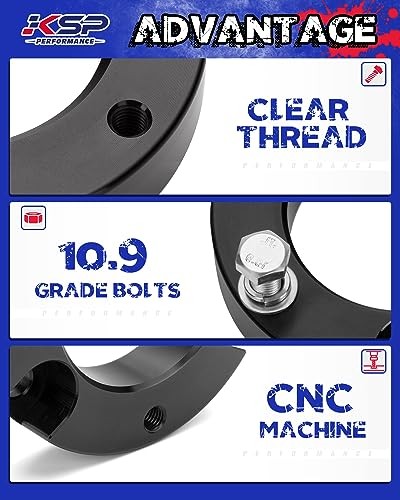 KSP Leveling Lift Kits for Tacoma, 1.5 inch Front 1.5″ Front 2005-2023 Tacoma