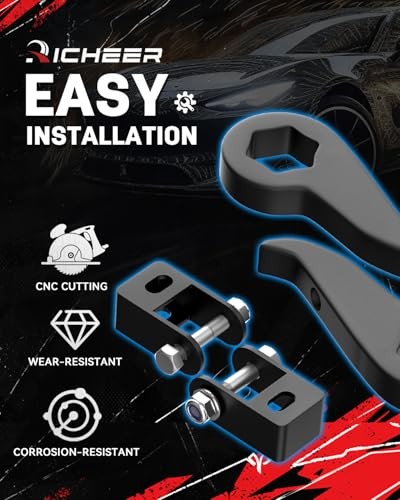 1-3″ Torsion Bars Key Compatible with 2011-2019 Silverado Sierra 2500HD