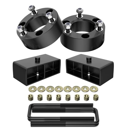 3″F + 2″R Leveling 2WD 4WD, 3″ Front Strut Lift Kit for 2004-2023 Titan