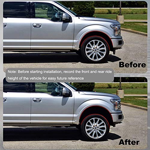 Front Leveling Kit for 2″, 2in Front Strut Spacers Compatible 2″ Front F150