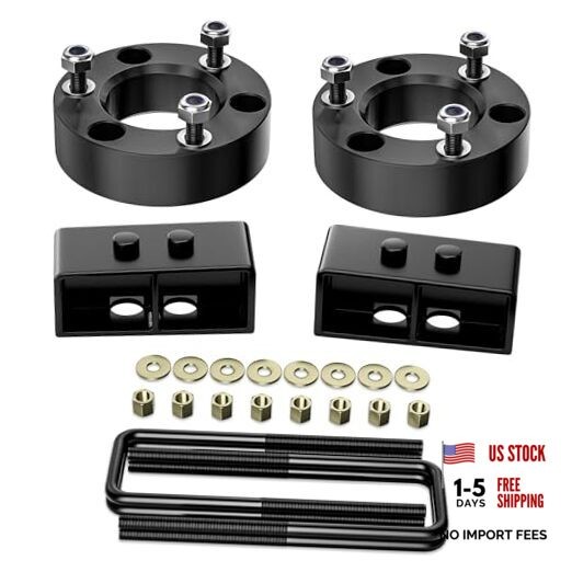 Leveling Lift Kits Compatible with 2004-2020 F150 4WD, 2.5 inch Front+2 inch