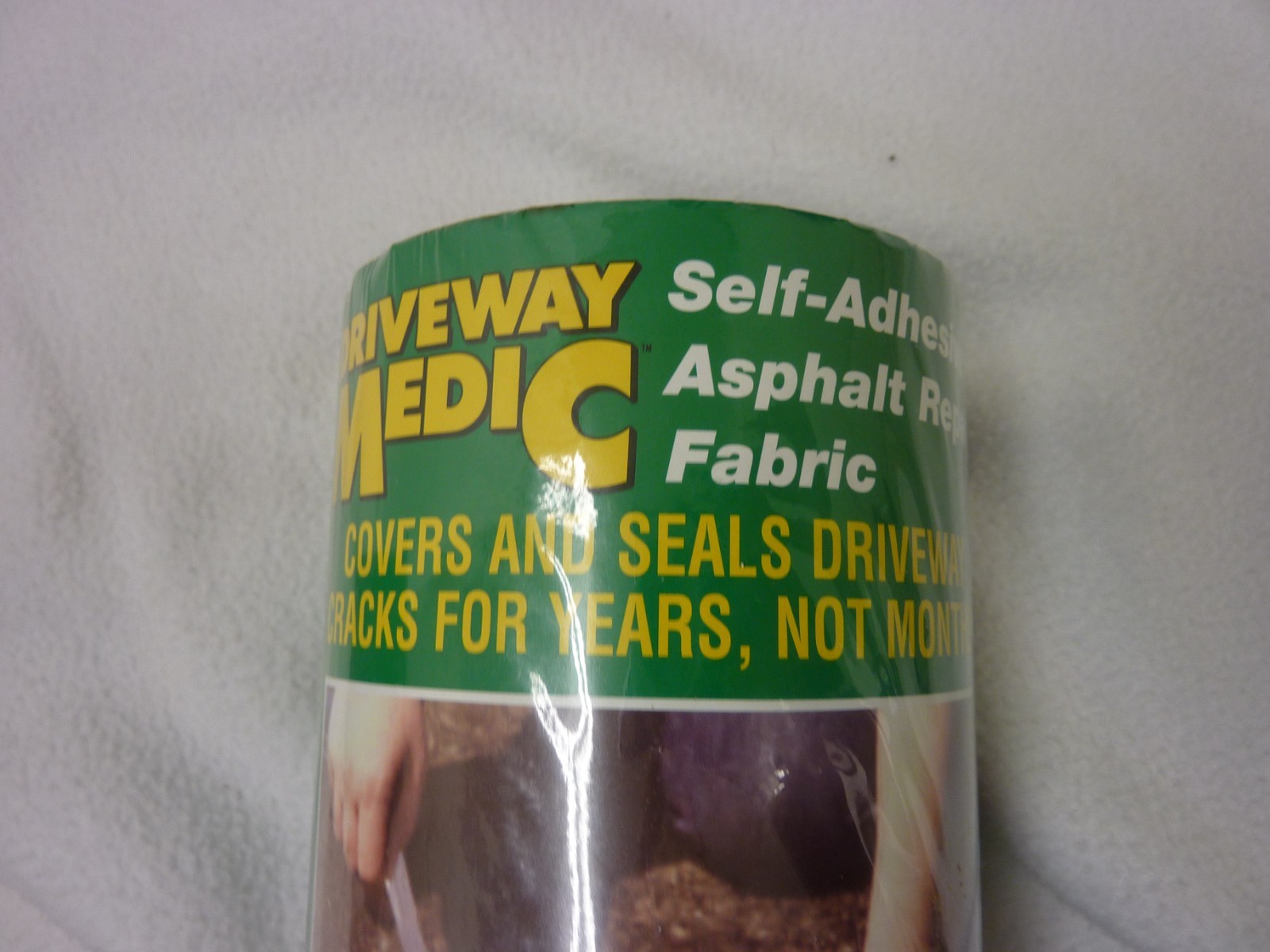 DRIVEWAY MEDIC 6 In. x 9 Ft. ASPHALT REPAIR FABRIC 609MD ONE ROLL