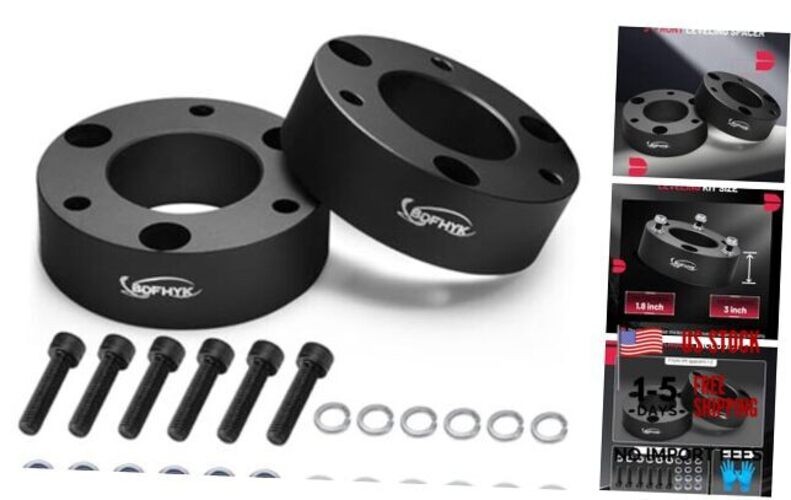 3″ Front Leveling Lift Kit Compatible 3″ Front + 0″ Rear Silverado Sierra 1500