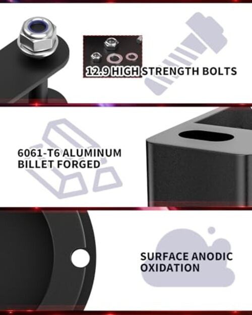 2” Front Leveling Kit for 2014-2023 Ram 2″ Front 2014-2023 Ram 2500 3500 4WD