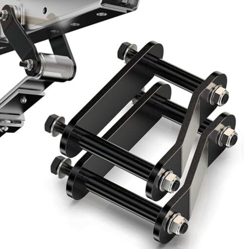 2 Inch Leveling Kit Compatible with 2″ Rear Lift Shackles Rear Lift Shackles