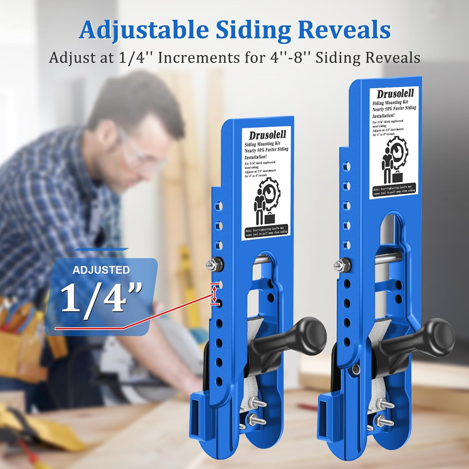 Siding Tools – Compatible with 5/16-Inch Fiber Cement & Lap Siding, Installation