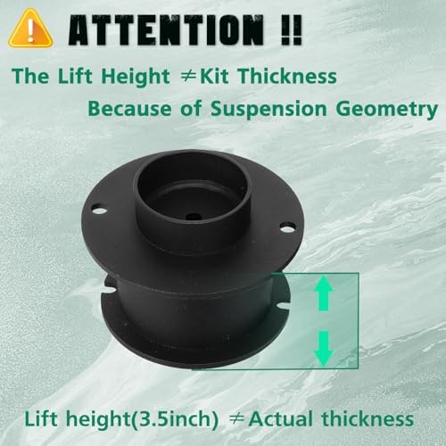 3.5 inch Front Leveling lift kits Compatible for 2500 for 3500