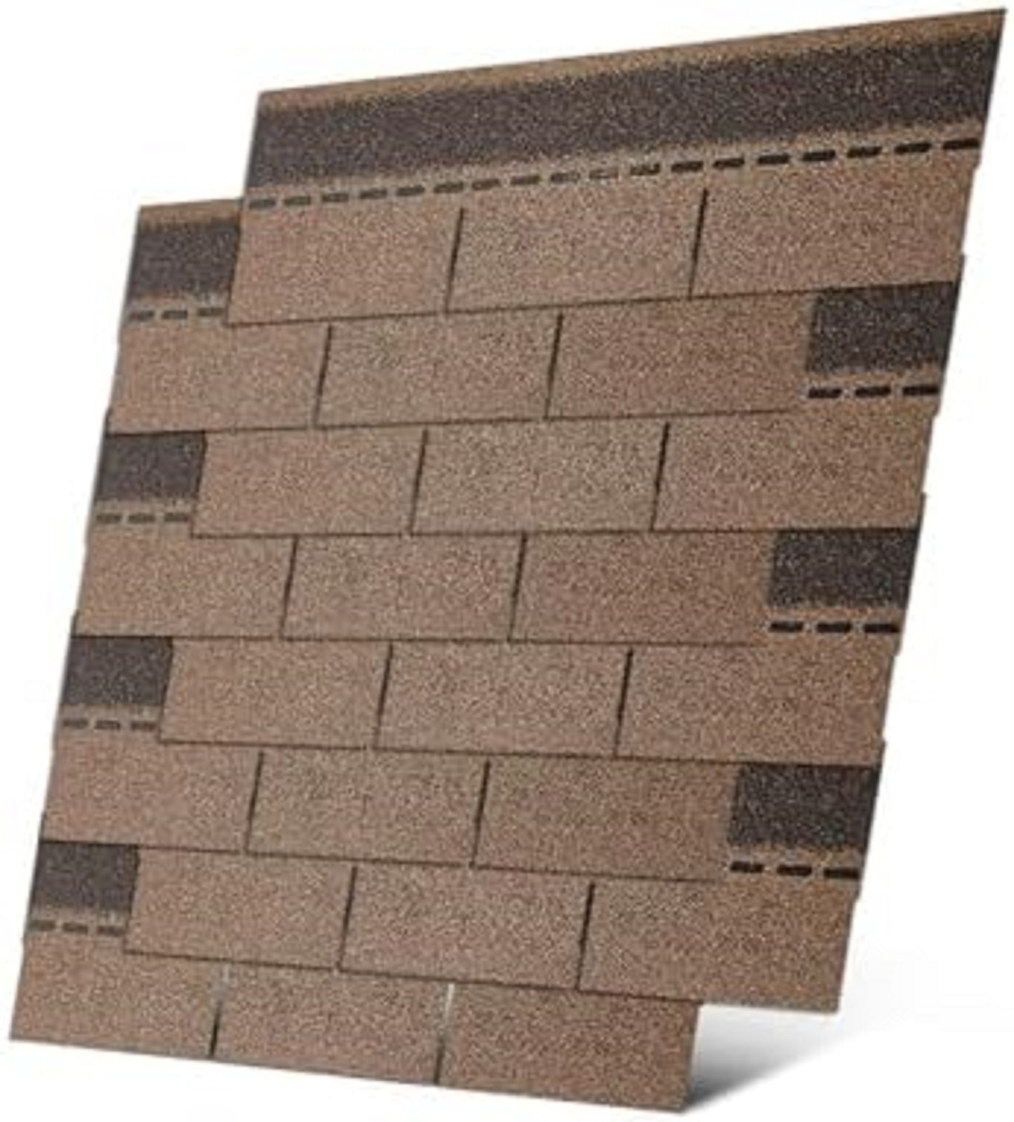 Roofing Shingles 3-Tab (Tan) 8-Pack 39.4″X13.1″,Asphalt Shingles for House Shed