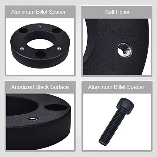 Front Leveling Kit for 2″, 2in Front Strut Spacers Compatible 2″ Front F150