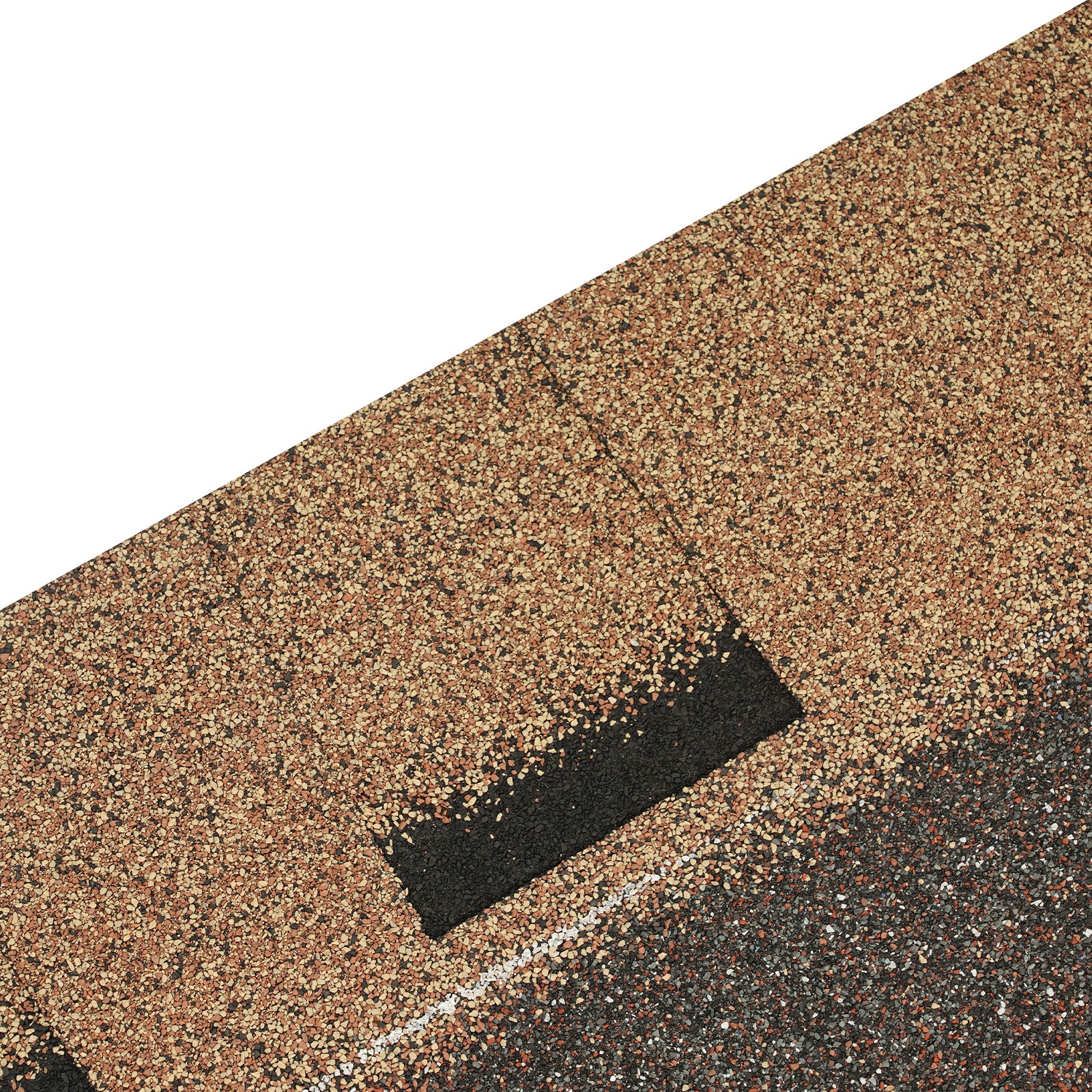16* Roofing Shingles Gold 100cm Asphalt Roofing Shingles for Modern Building