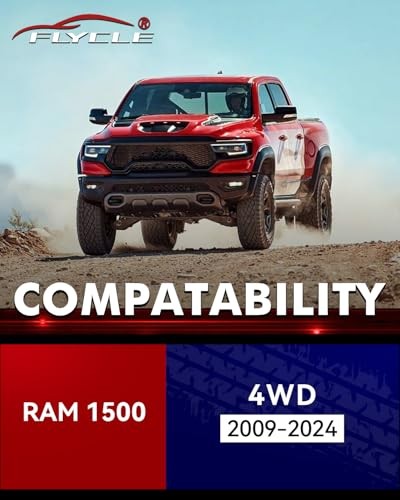 3 inch Front 2 inch Rear Leveling Lift Kits for 2009-2024 Ram 1500 4WD 4X4