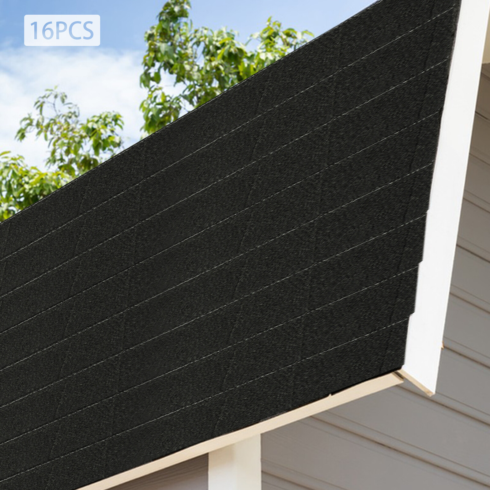 Roofing Shingles Asphalt Shingles Roof Tiles 16Pcs Asphalt Roof Shingles 5.3mm