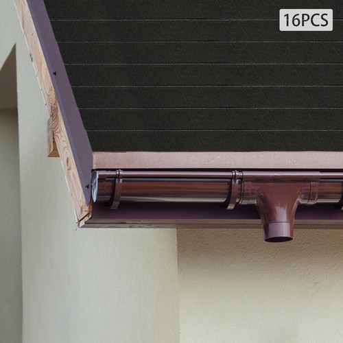 16Pcs Asphalt Roof Shingles Rectangular Roof Shingles Tiles Roofing Shingle