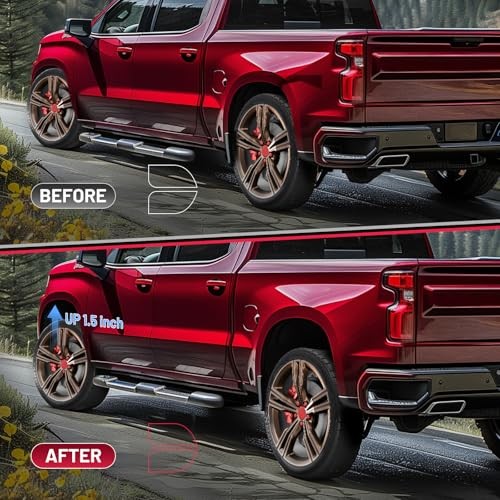 1.5″ Front Leveling Lift Kits, 1.5″ Front + 0″ Rear Silverado Suburban 1500