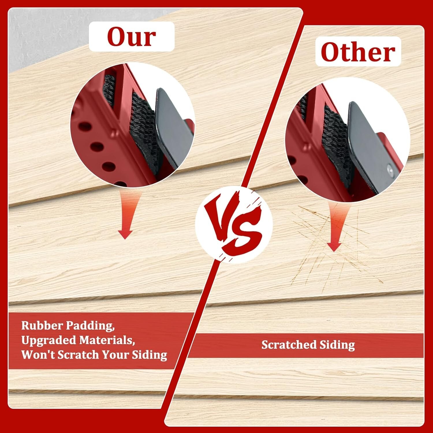 Adjustable Lap Siding Gauge – Efficient Installation Tool for 5/16″ Thick Siding