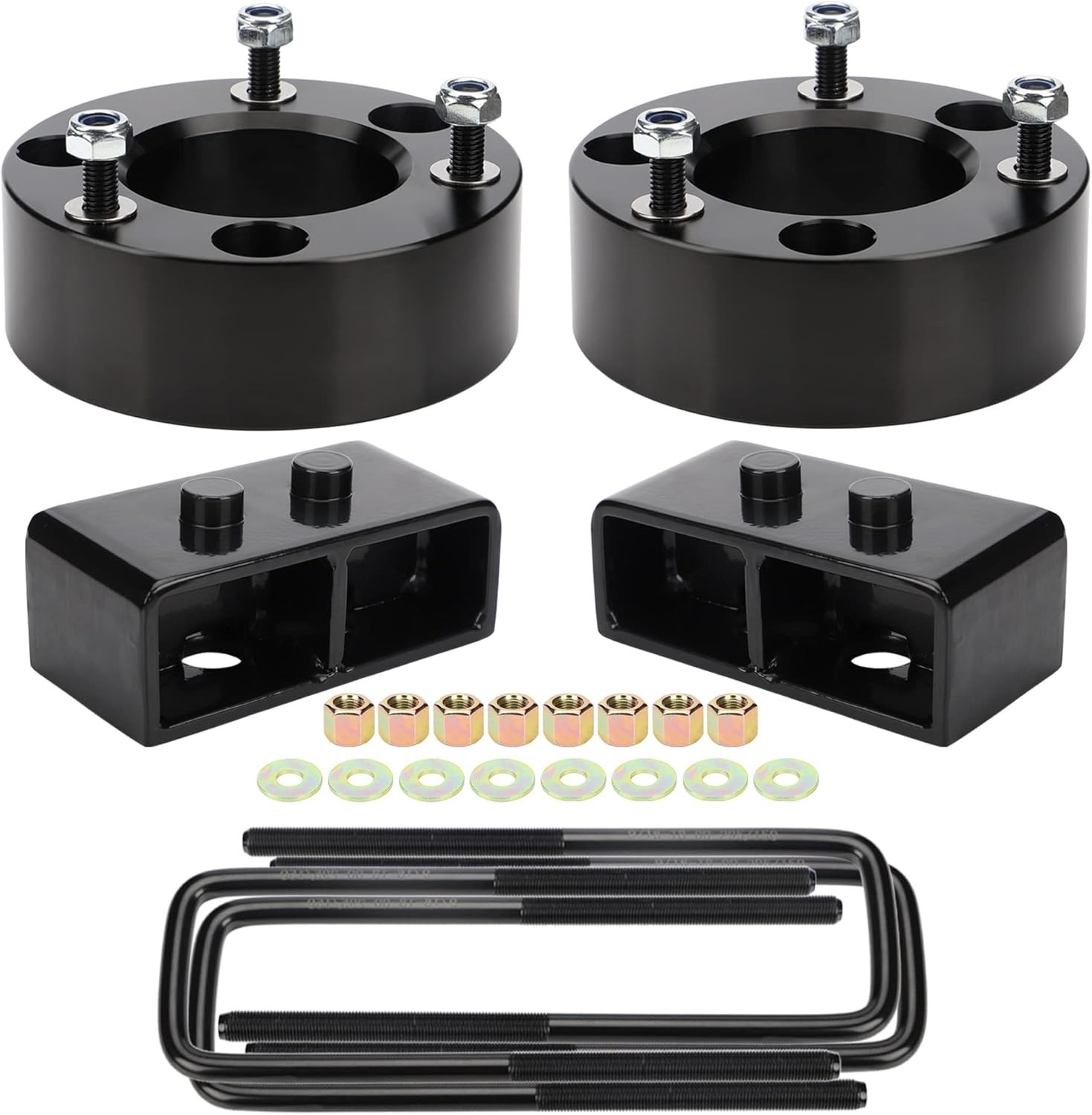 Leveling Lift Kits Compatible with 2004-2020 F150, 3 inch Front+2 inch Rear