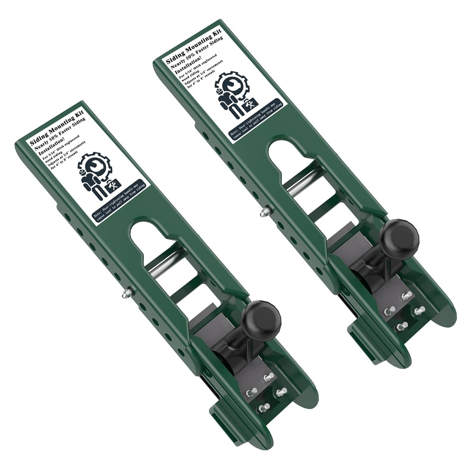 Siding Installation Tools, Siding Mounting Kit, Compatible with 5/16-Inch Fiber