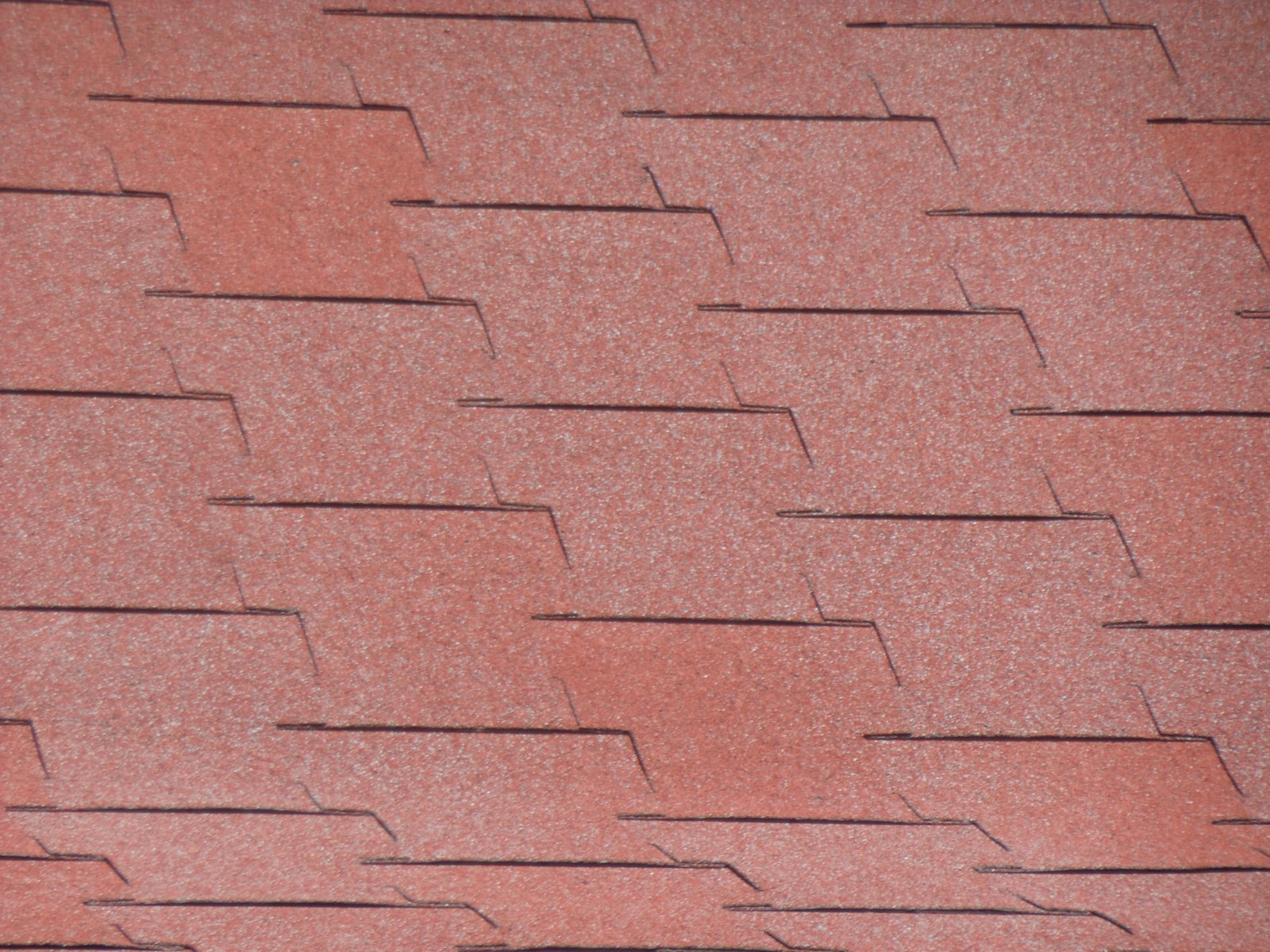 Tamko T-Lok Asphalt Roofing Shingles, Tile Red Blend, Per Pack, Local Pick Up