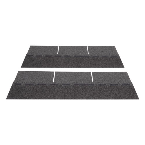21Pcs Roofing Shingles Asphalt Roof Tiles Shingles Rectangular Roof Shingles
