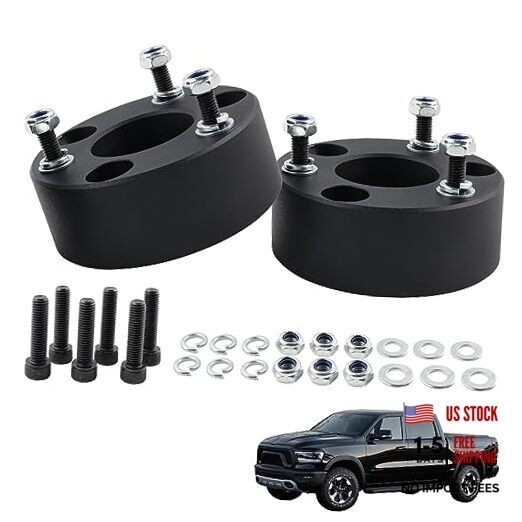 Leveling Lift Kits for 2009-2022 Ram 1500 4WD 4X4,3 Inch Front Strut 3″ Front