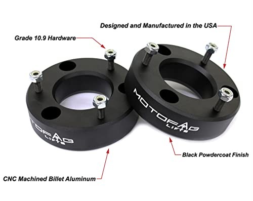 MotoFabLifts CH-2.5-2.5 in Front Leveling Lift Kit That is compatible with