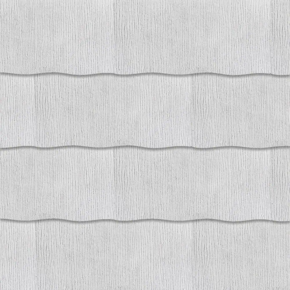 Weatherside Purity Wavy 12″x24″ Fiber-Cement Siding Shingle (18-Bundle)