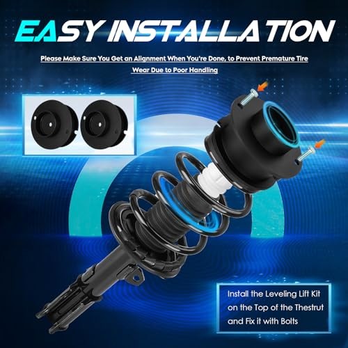 2.5″ Front Leveling Lift Kit Compatible with 2014-2020 2.5″ Front Lift Height